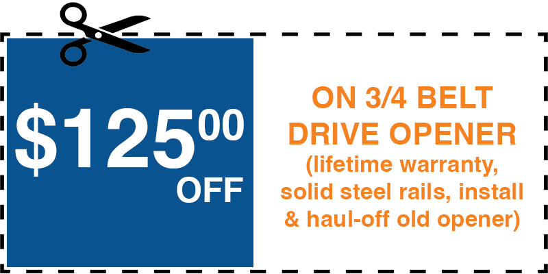 $125 off garage door opener farmingdale