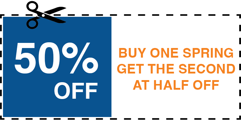 HALF OFF GARAGE SPRING FARMINGDALE